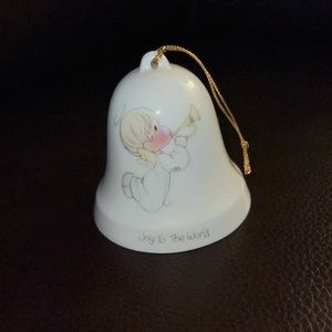 Precious moments bell ornament